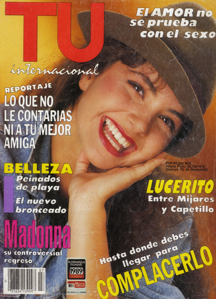 Lucero revista TU 89